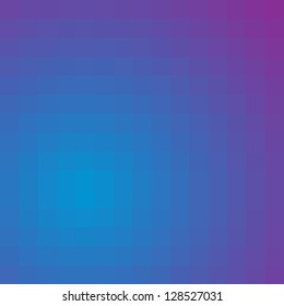Abstract square blue to violet background.