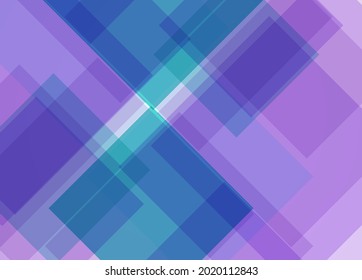 Abstract square blue violet pink vector background wllpaper.