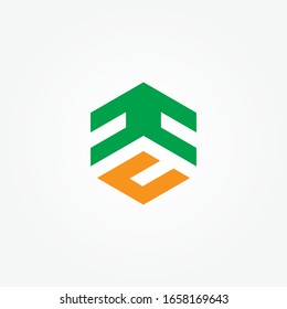 Abstract Square Box Logo Vector. cargo abstract vector and logo design