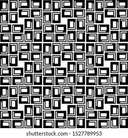 Abstract square composition background pattern design