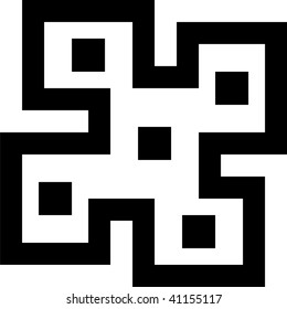 Abstract square design