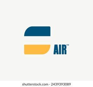 Abstraktes quadratisches Design. Abstraktes Business-Logo.