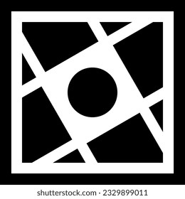 Resumen de diseño diagonal en blanco y negro. Arte vector.