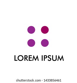 abstract square or diagram symbol for business logo icon