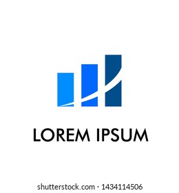 abstract square or diagram symbol for business logo icon