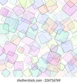 Abstract square geometric colorful mosaic background