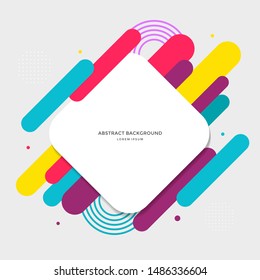 Abstract square geometric design and background. Use for modern design. vector illustration. shapes. 