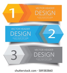 Abstract square geometric texture. Vector banner background for web design wedding card and love.Three white geometric banners for infographics business finance.