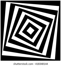 Abstract Square Geometrical Background