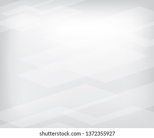 Abstract square grey and white background