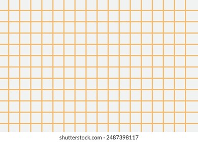 Abstract square grid cell on white background. Geometric pattern vector.