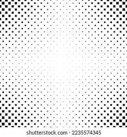 Abstract square halftone pattern background