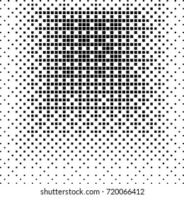 Abstract Square Halftone Vector Illustration