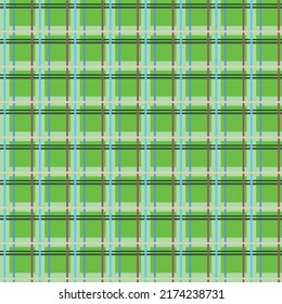 patrón cuadrado verde Elementos de línea multicolor. Fondo verde. Ilustración abstracta.