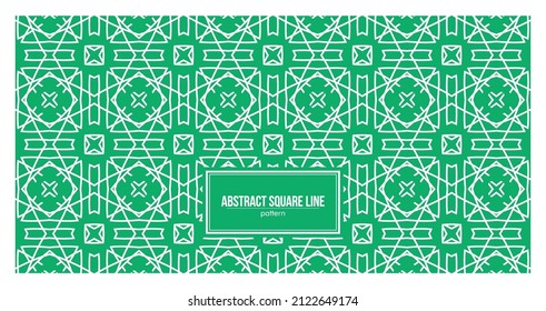 abstract square line pattern with star shape in the middle
