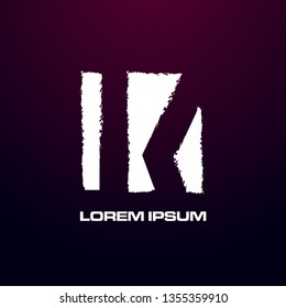 abstract square logo design for game, building or art company