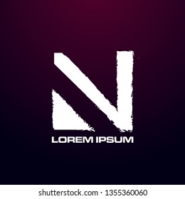 abstract square logo design for game, building or art company