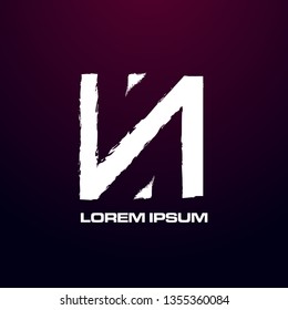 abstract square logo design for game, building or art company