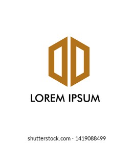abstract square logo icon for design interior logo icon
