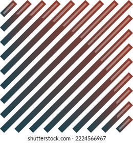 Abstract square logo illustration in trendy and minimal style isolated on background