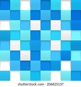 Abstract square mosaic
