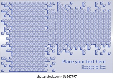 abstract square mosaic background