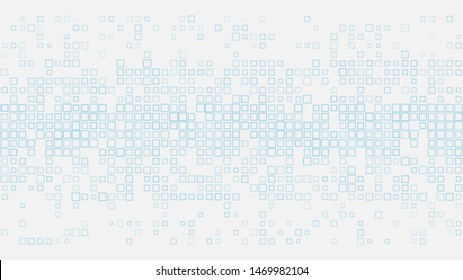 Abstract square mosaic. Halftone background. Vector illustration.