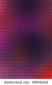 Abstract square mosaic tile purple background for any design, vertical format.