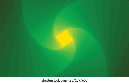Abstract square multi green color background.
