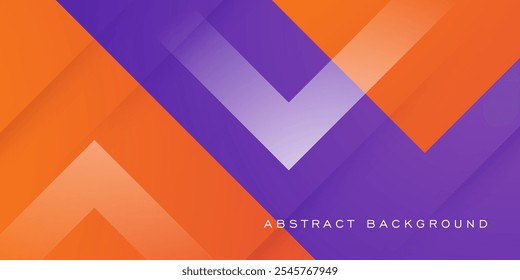 Fondo Abstractas de superposición cuadrada para el diseño gráfico de tarjetas. Elementos de fondo naranja y púrpura. Vector Eps10