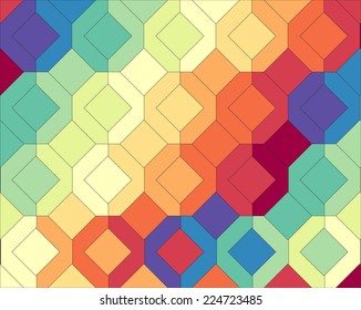 abstract square pattern 