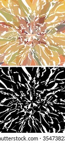 Abstract square pattern