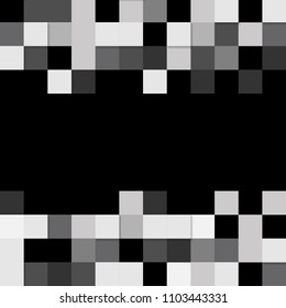 Abstract Square pattern Background illustration vector