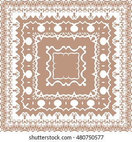 Abstract square patterns. Beige white color. Background for textiles .bedding, covers notebooks, covers notebooks.