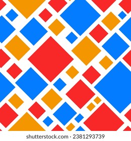 Abstract square pixel color simple pattern