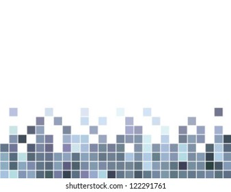 abstract square pixel mosaic background