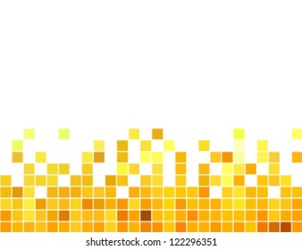 abstract square pixel mosaic background