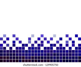 abstract square pixel mosaic background