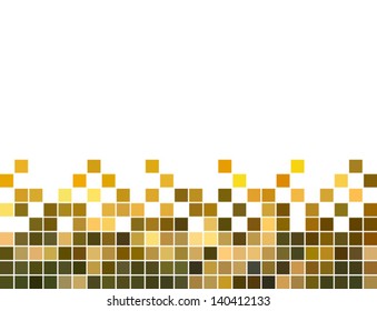 abstract square pixel mosaic background