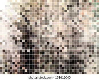 abstract square pixel mosaic background