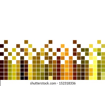 abstract square pixel mosaic background