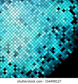 abstract square pixel mosaic background