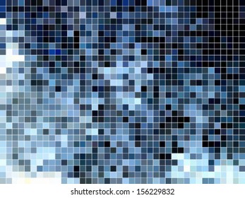 abstract square pixel mosaic background