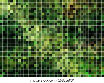 abstract square pixel mosaic background