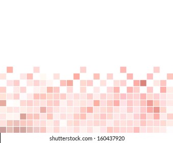 abstract square pixel mosaic background