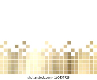 abstract square pixel mosaic background