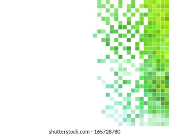 abstract square pixel mosaic background