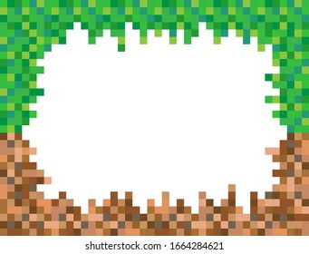 Abstract Square Pixel Mosaic Background Illustration Stock Vector ...