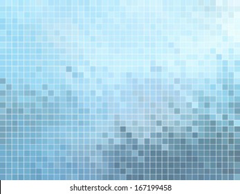 abstract square pixel mosaic background