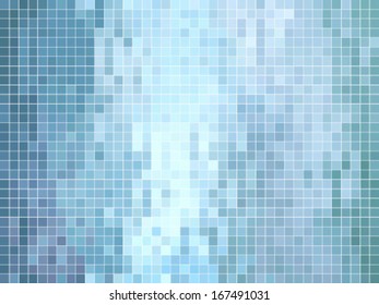 abstract square pixel mosaic background